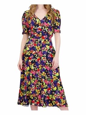 Julia Jordan Multicolored Floral Dress. Size 6.